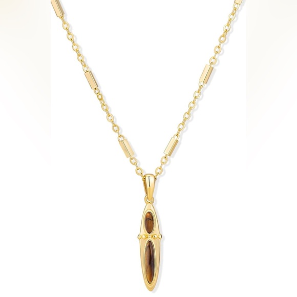 Montana West Wrangler 18k Gold Necklace - Picture 4 of 6